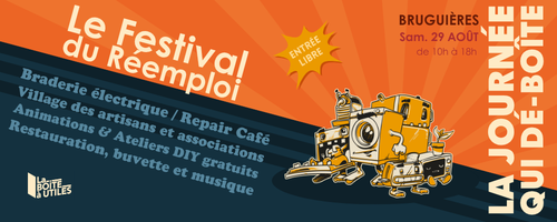 Le pôle Collecte et Valorisation des déchets au Festival du Réemploi