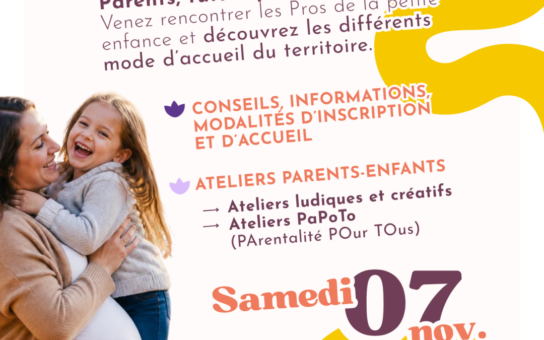 MATINÉE DES FAMILLES : Le rendez-vous de la petite enfance !